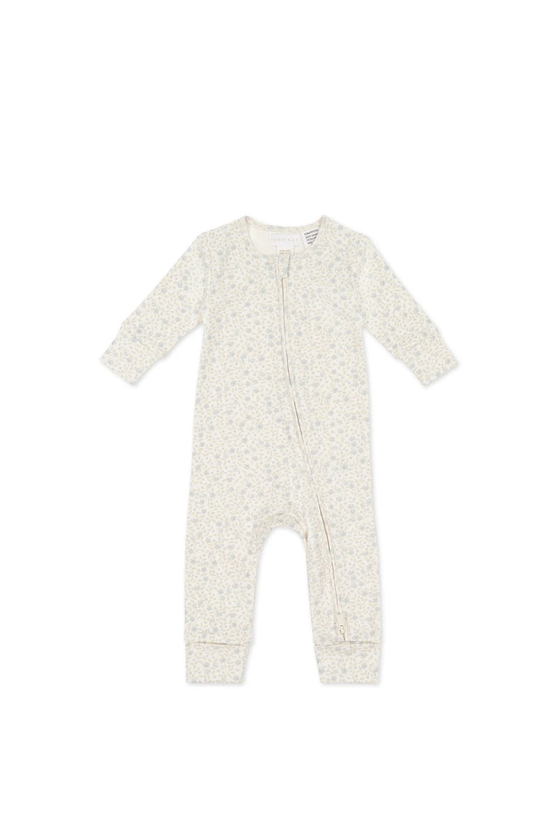 Jamie Kay Organic Cotton Frankie One Piece - Elodie Whisper White