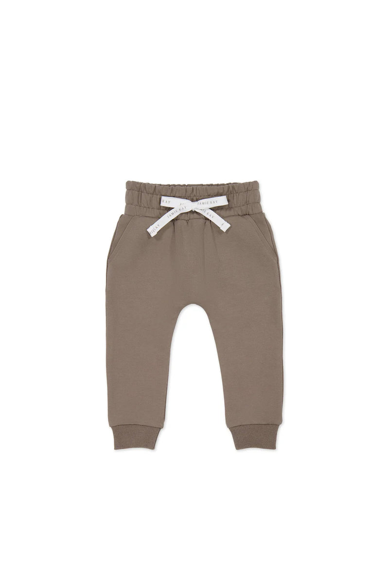 Jamie Kay organic cotton Morgan track pant - tweed
