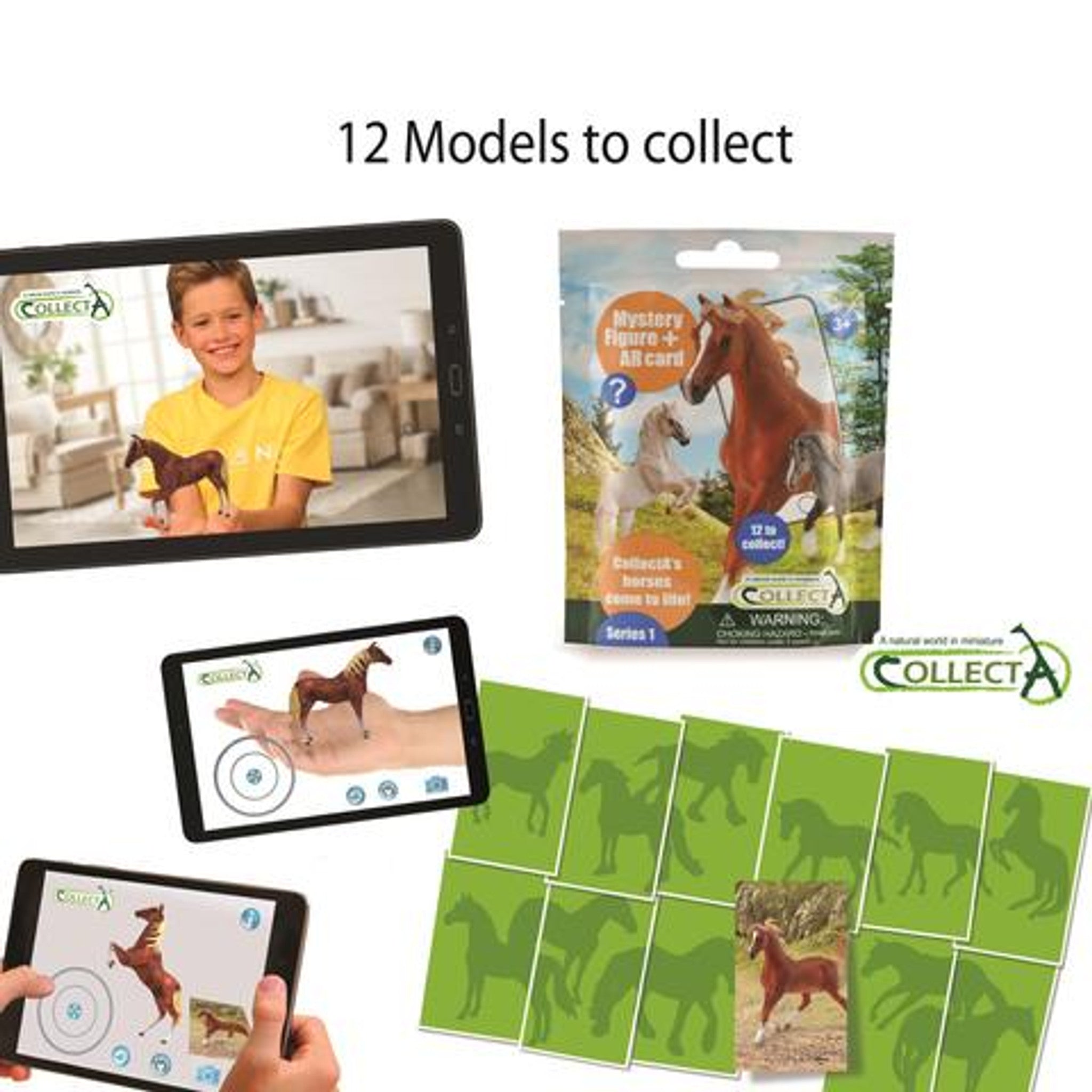 Collecta Augmented Reality Horse Edition Blind Bag Series 1 - Assorted