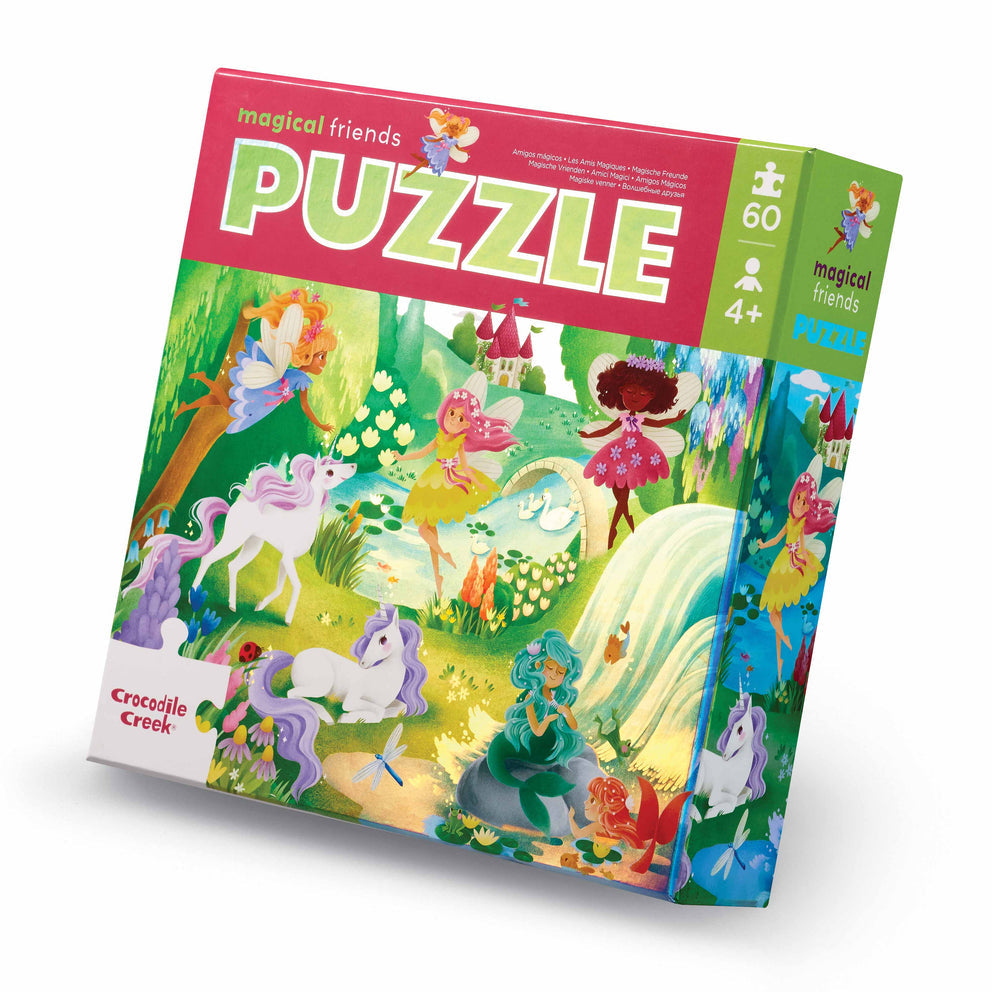 Crocodile Creek magical friends 60pc Foil Puzzle
