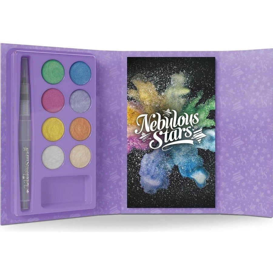 Nebulous stars - watercolour to go 16 page book