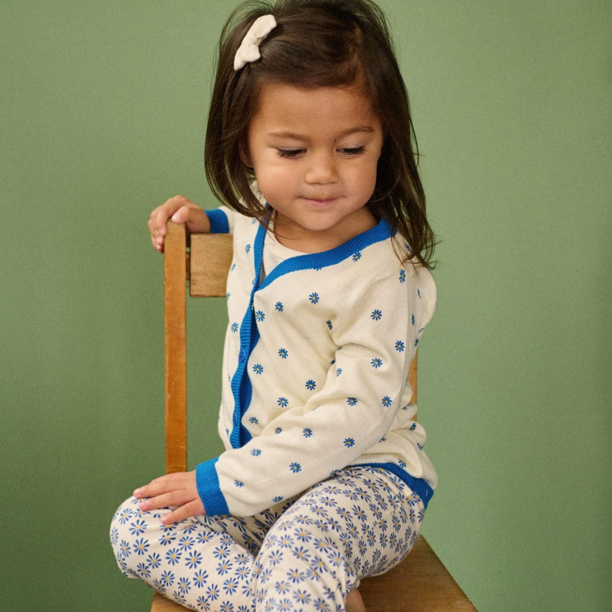 Nature Baby Leggings Daisy Daze Meadow Print in Multi