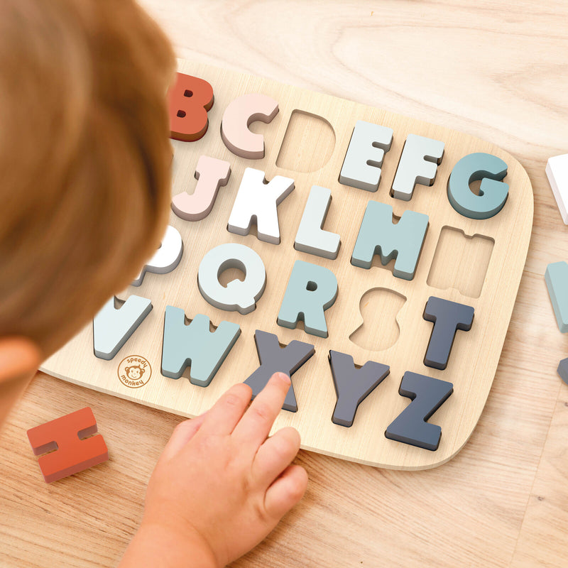 Speedy Monkey Alphabet Puzzle