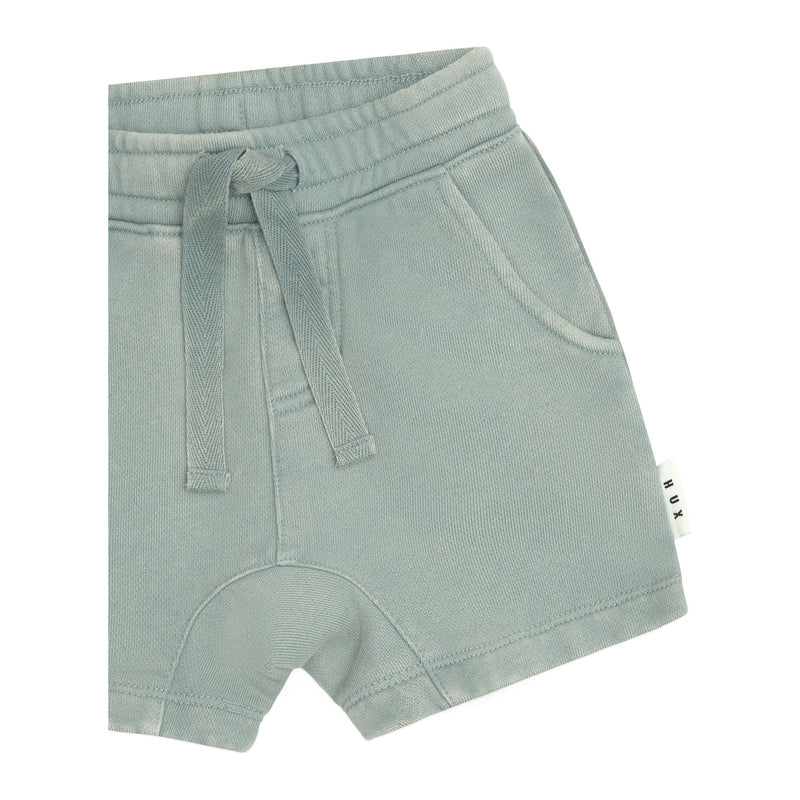 Huxbaby Slouch Short Washed Jalapeño in Green