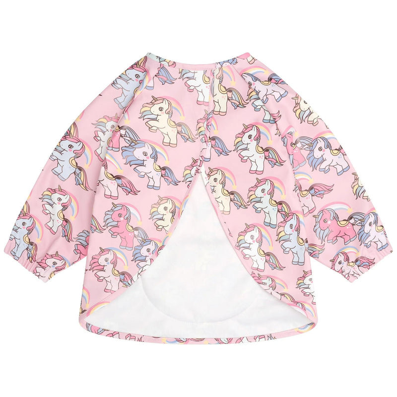 Huxbaby Rainbow Unicorn Smock Candy in Multi