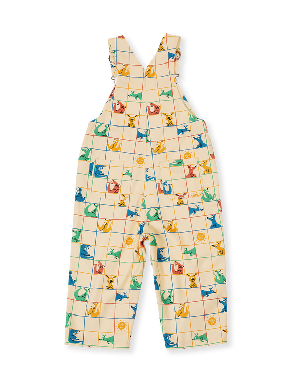Goldie & Ace hopscotch Austin long leg denim overalls
