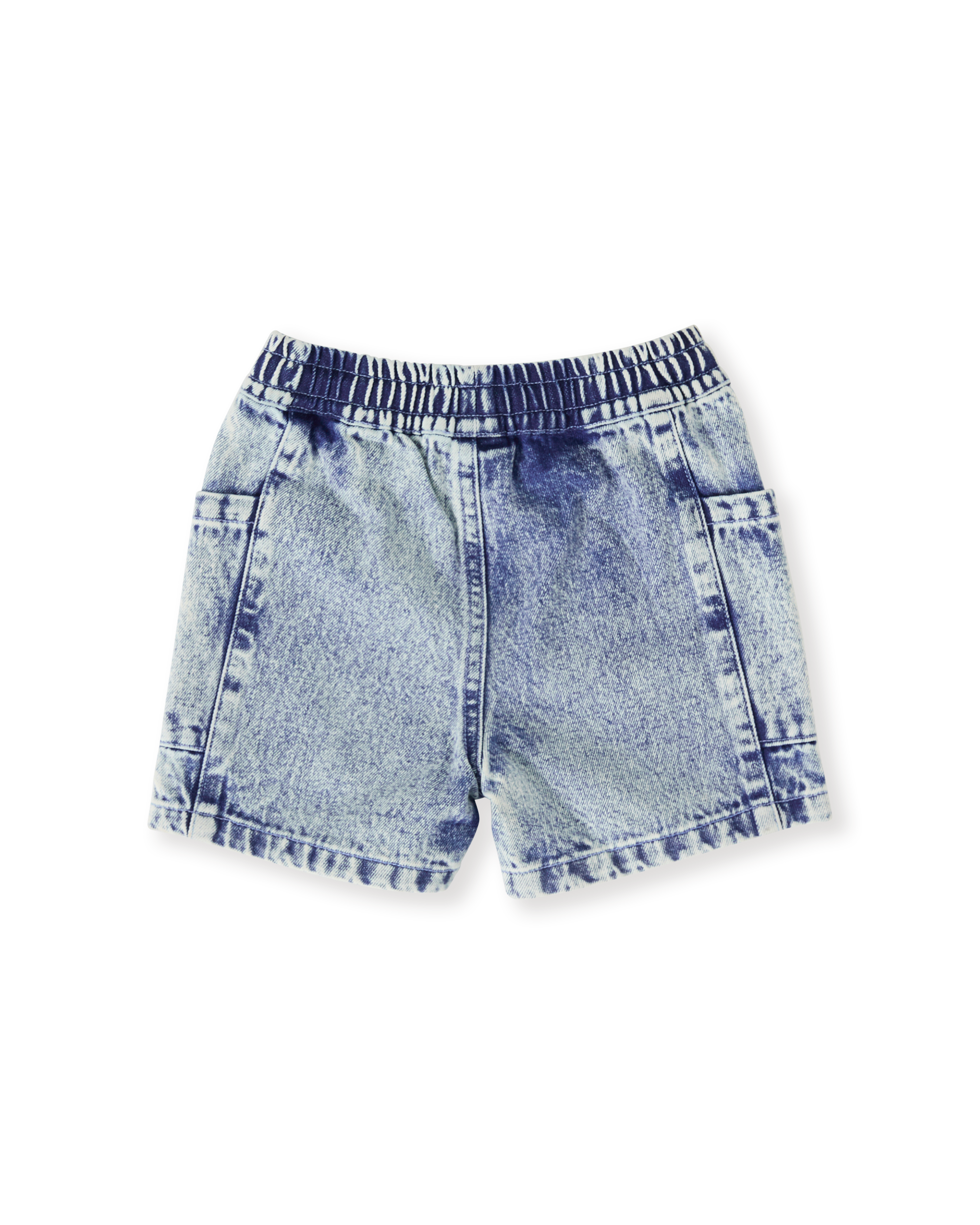 Goldie & Ace Noah denim pocket shorts light denim