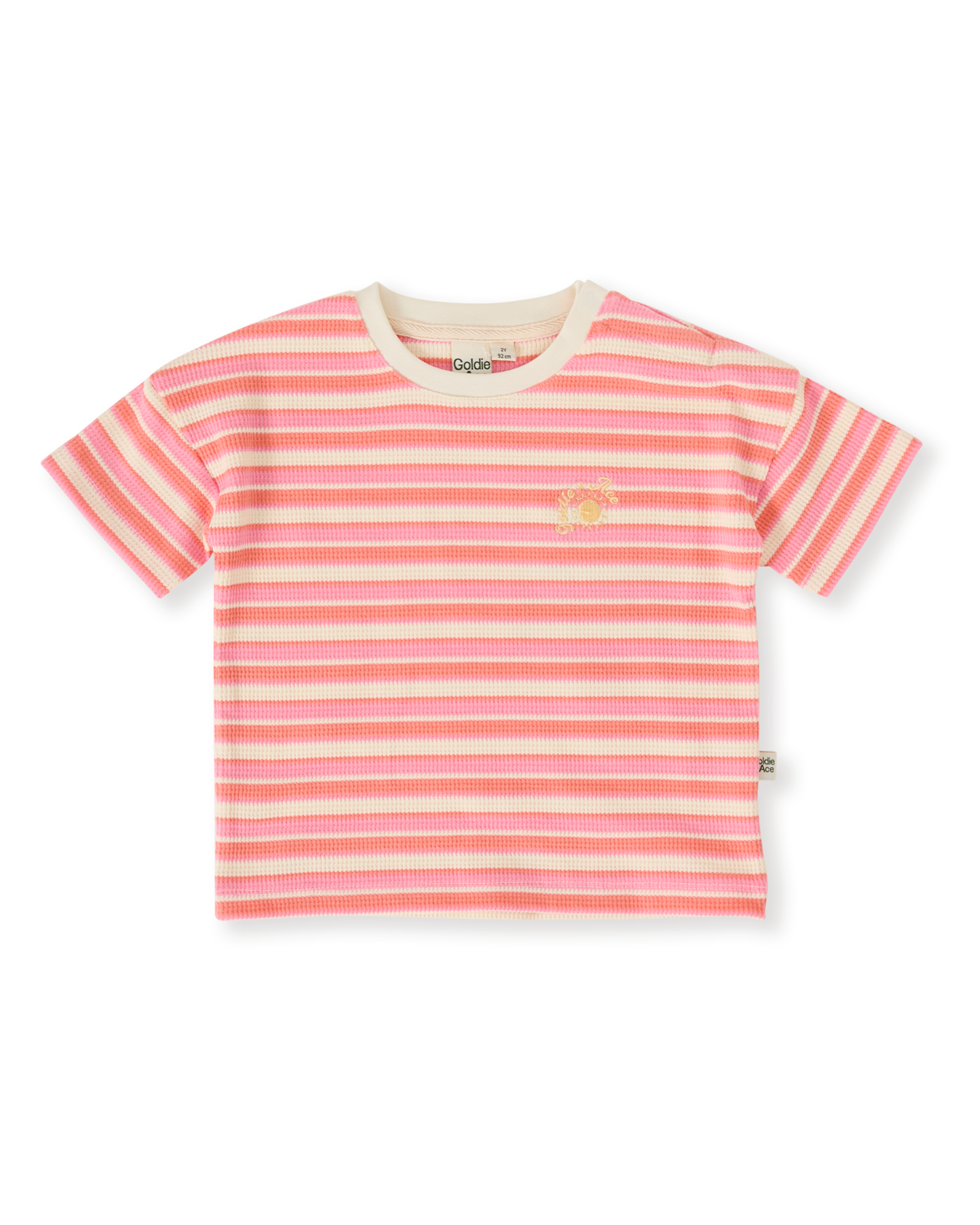 Goldie & Ace watermelon stripe t-shirt