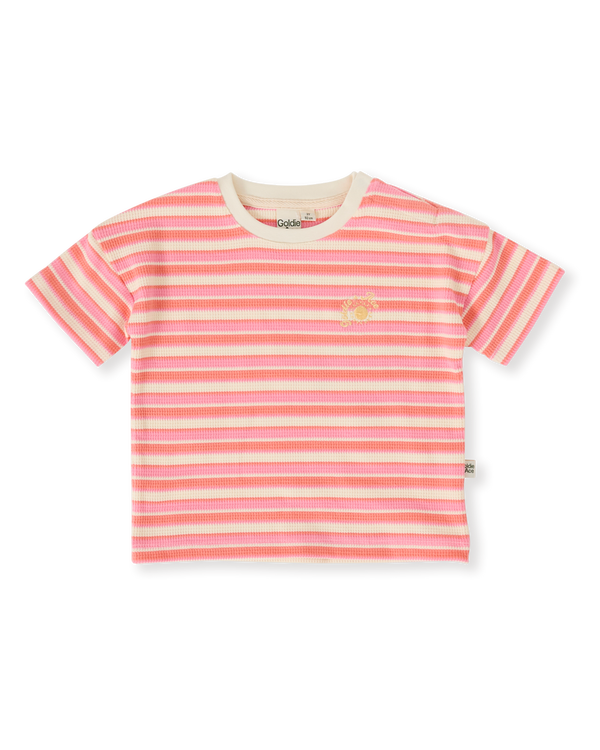Goldie & Ace watermelon stripe t-shirt