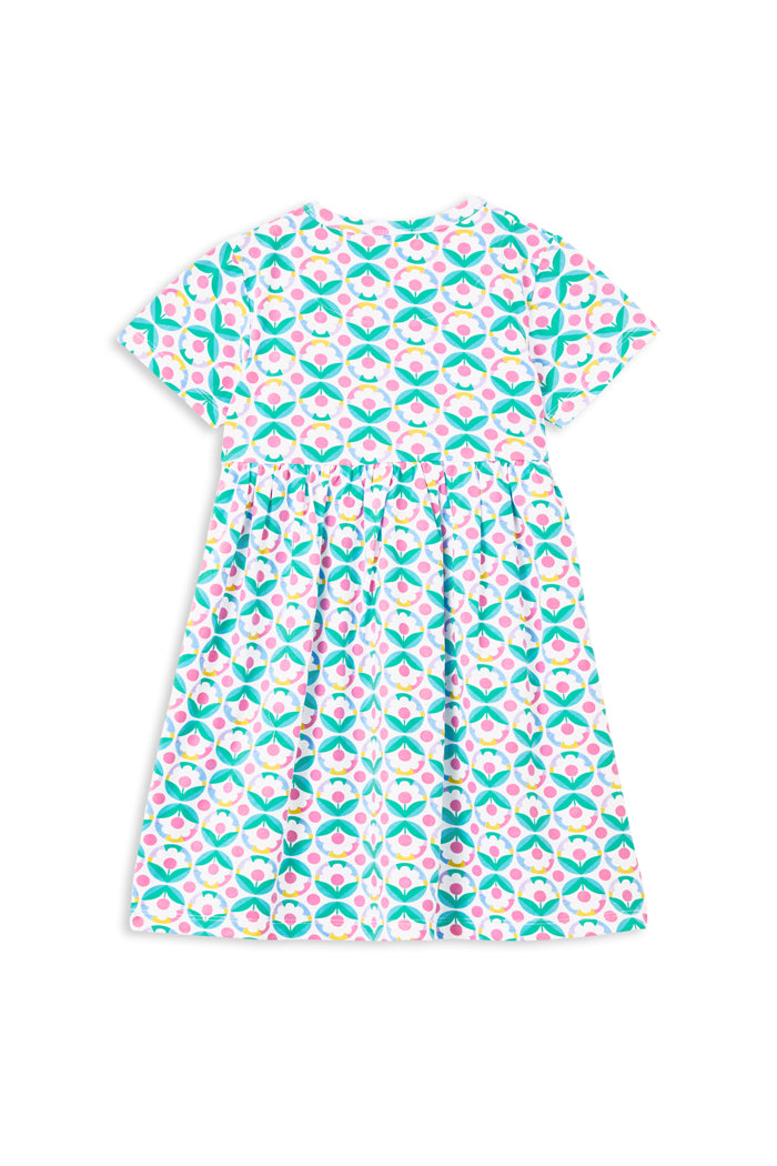 Milky Retro Dress Multi in Multi