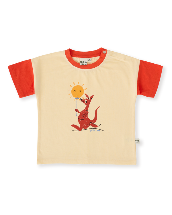 Goldie + Ace hop skip jump t-shirt