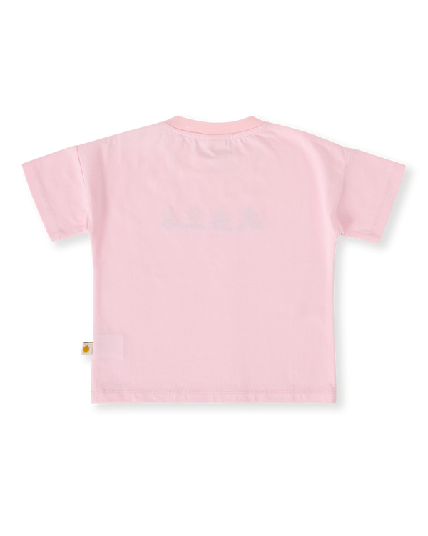 Goldie + Ace seaside sailing t-shirt in pink