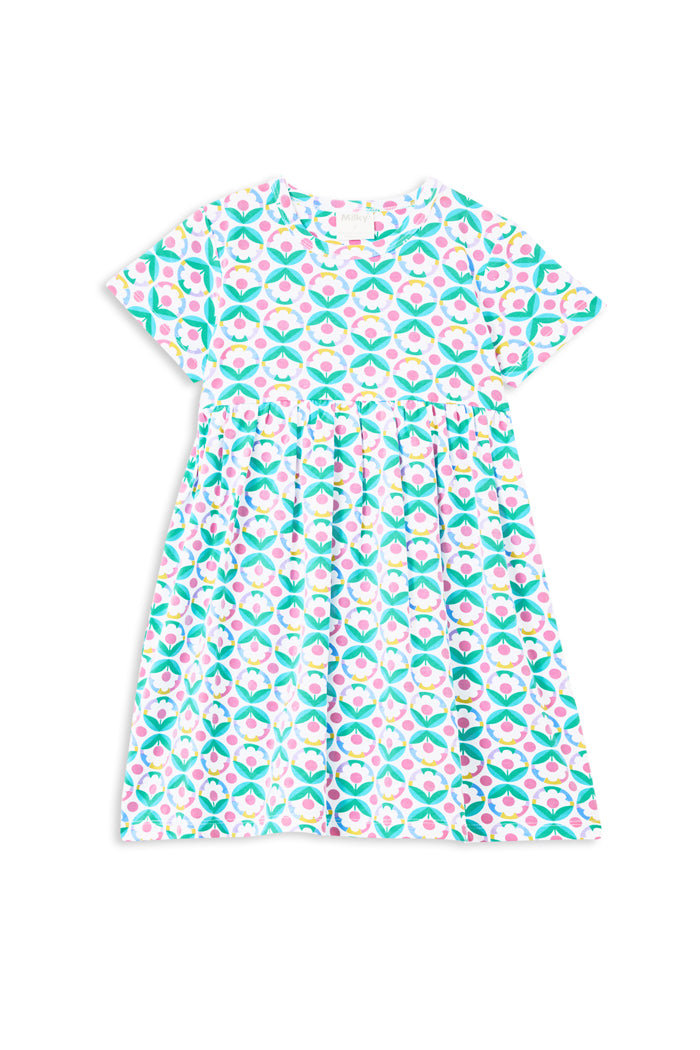 Milky Retro Dress Multi in Multi