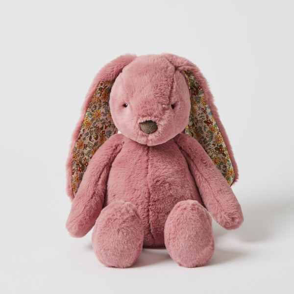 Floral Raspberry bunny - medium