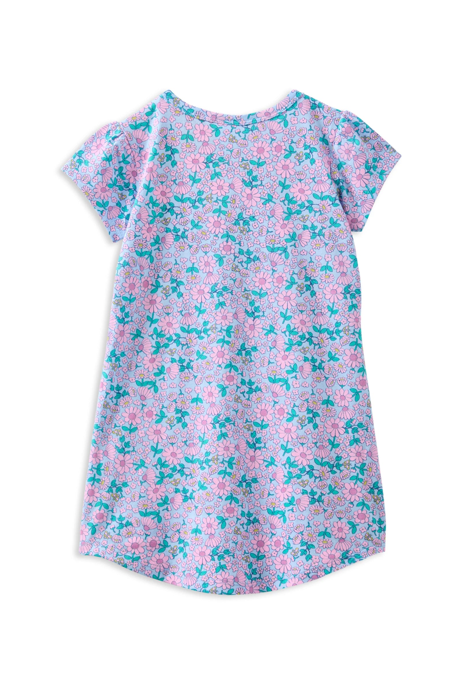 Milky Daisy Fields Nightie in floral