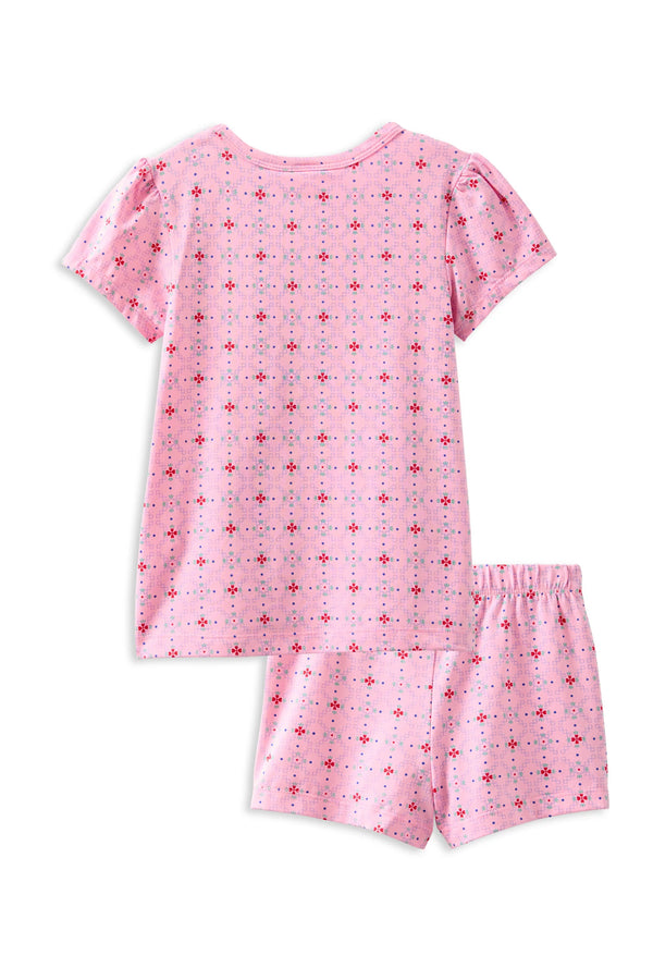 Milky Fleur Pyjamas in Pink  2-7