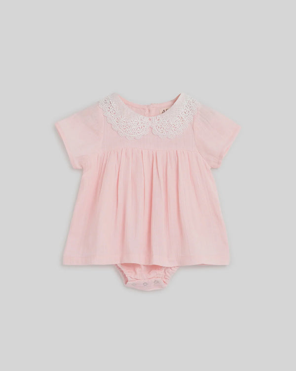 Alex & Ant Adele Baby Dress in Petal Pink