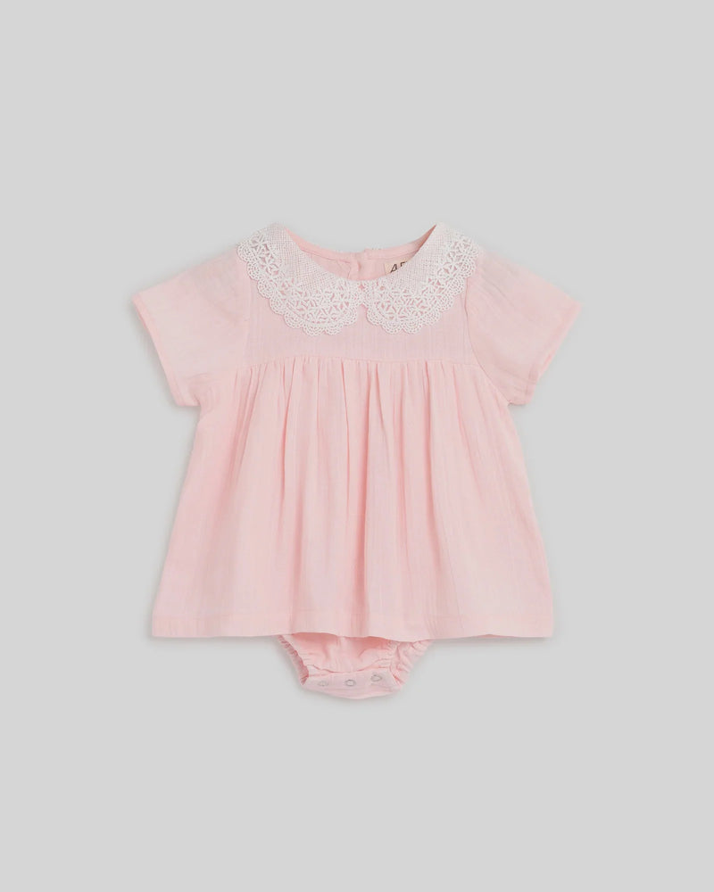 Alex & Ant Adele Baby Dress in Petal Pink