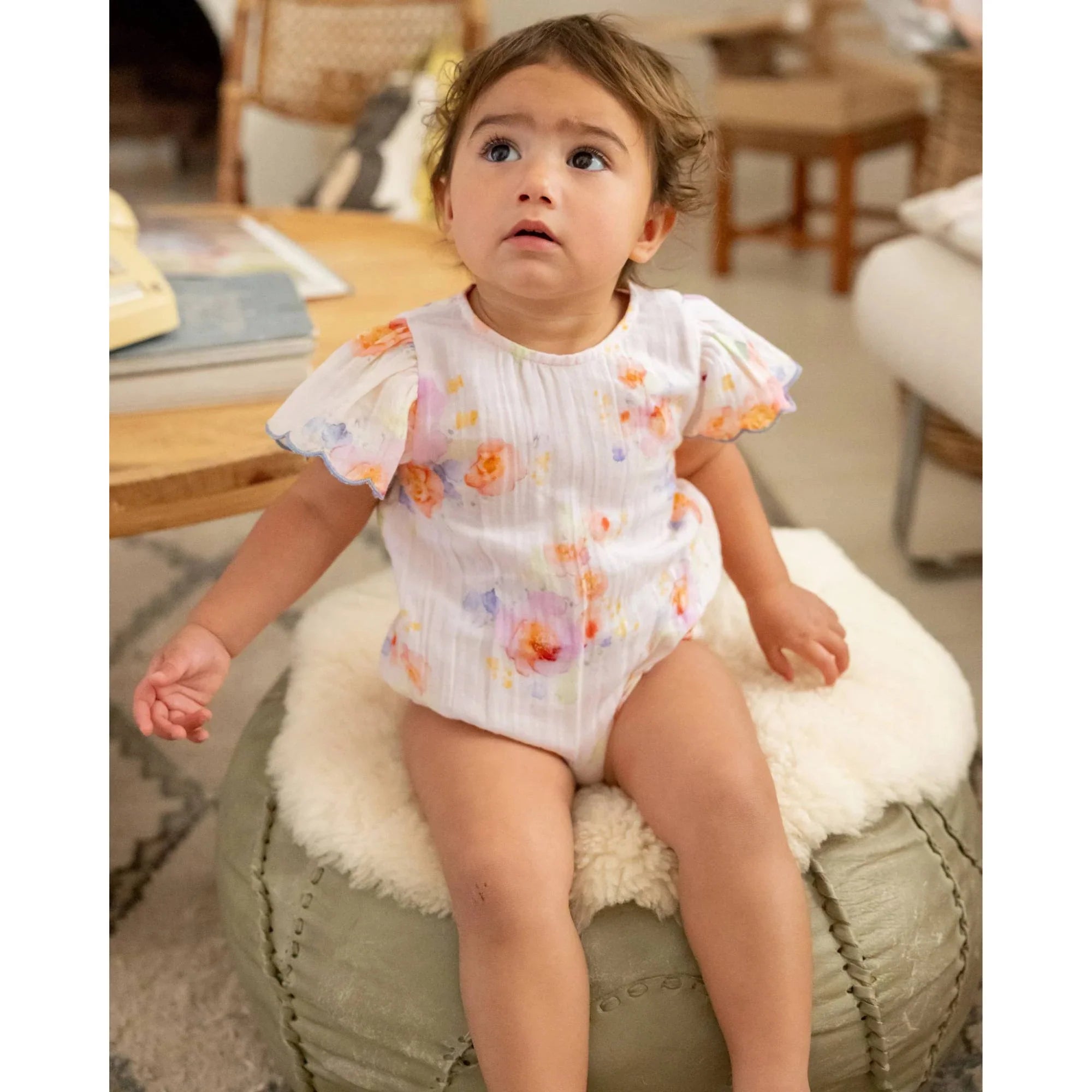 Alex & Ant dorothy playsuit - roses