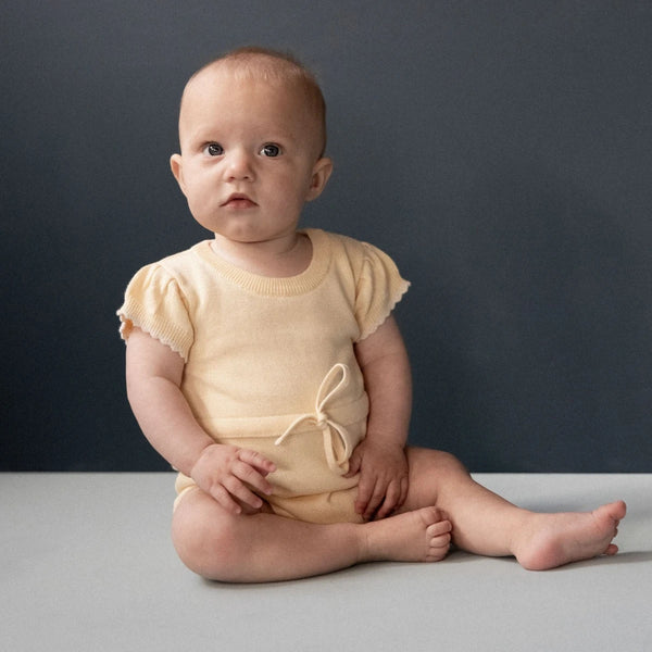 Nature Baby Lottie suit in Lemonade