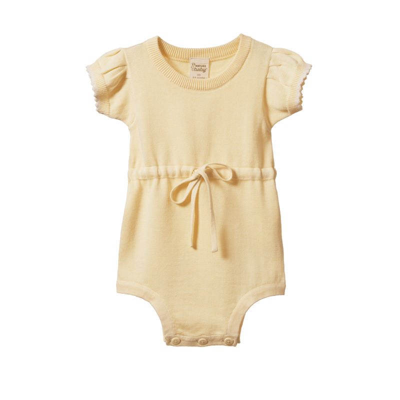 Nature Baby Lottie suit in Lemonade
