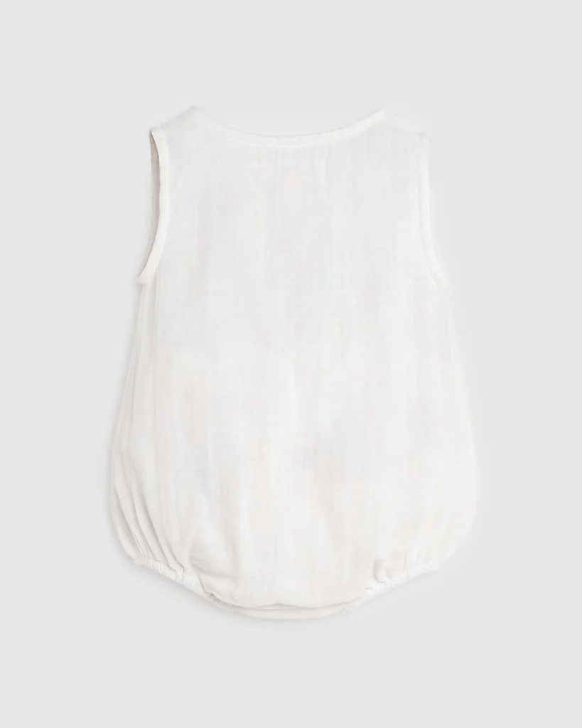 Alex & Ant Bonnie Playsuit in White
