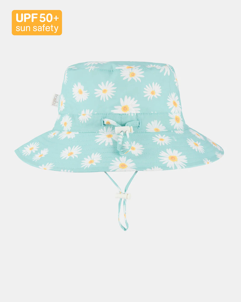 Toshi sunhat spell daisy in teal