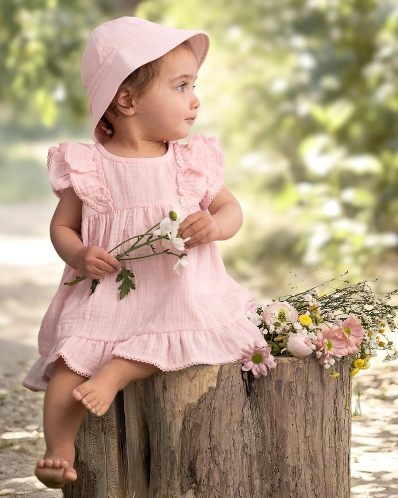 Toshi sunhat - bell hat Sammy in pink