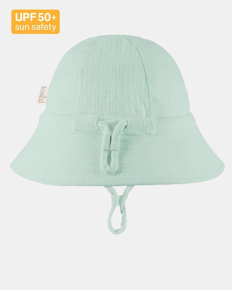 Toshi sunhat - bell hat Sammy sage in green