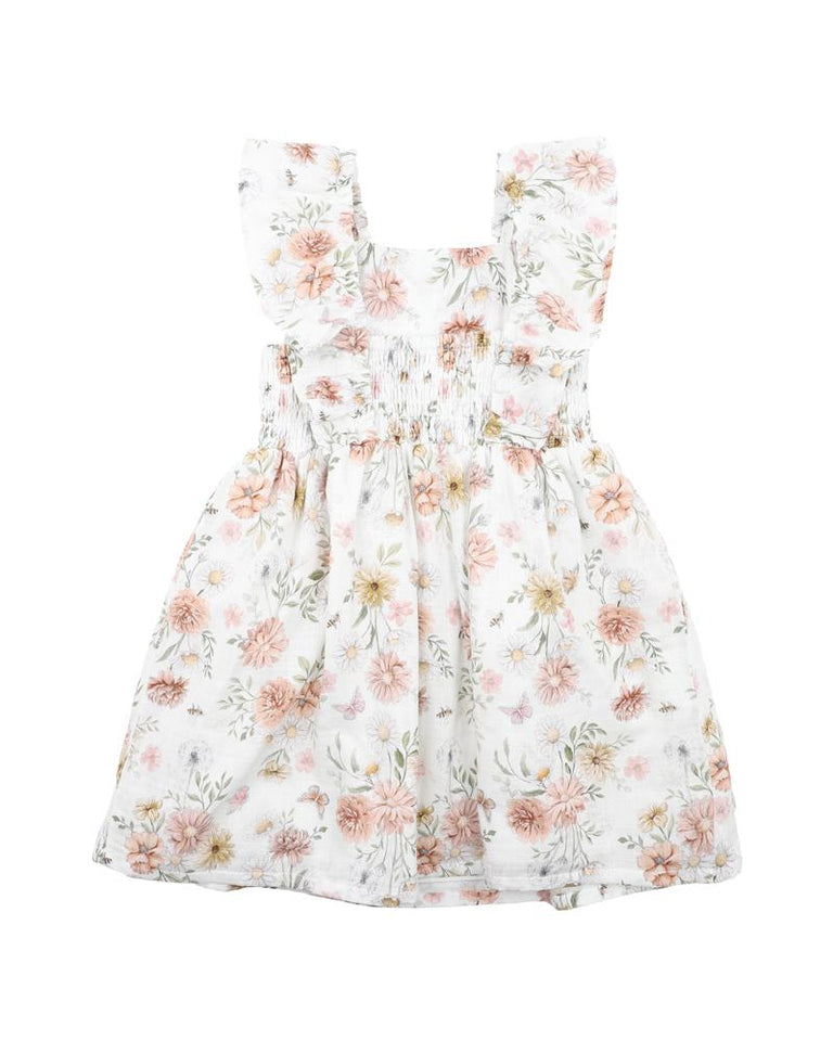 Bebe Lara Print Dress in Multi