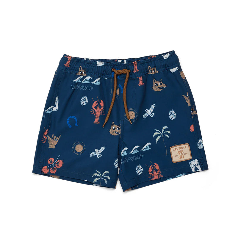 Crywolf Board shorts in lucky days