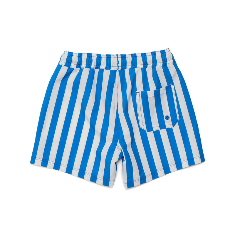 Crywolf Board shorts in deep ocean stripe