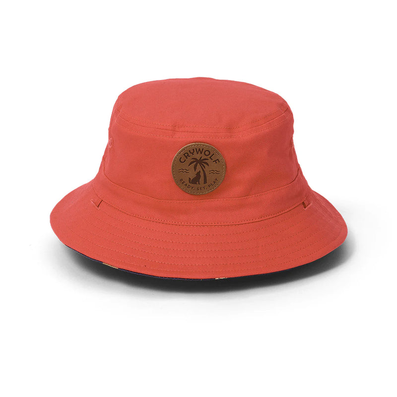 Crywolf reversible bucket hat in lucky days