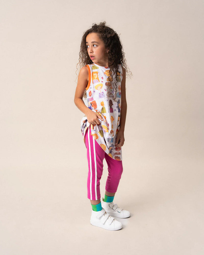 Das Ist Maurice 3/4 knickerbockers in Magenta