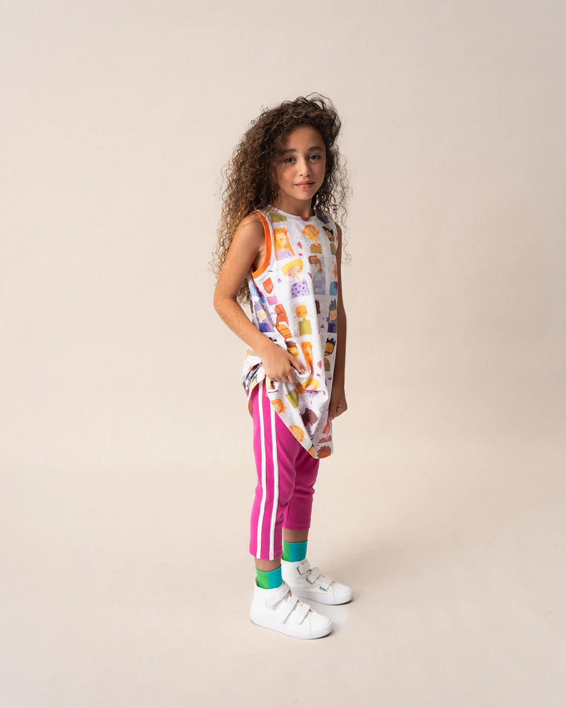 Das Ist Maurice 3/4 knickerbockers in Magenta