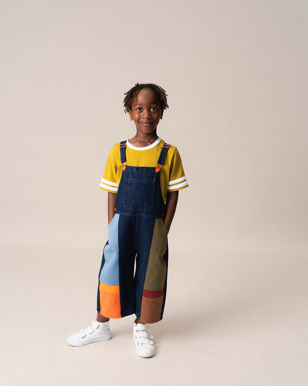 Das ist Maurice shorts overalls denim dark wash