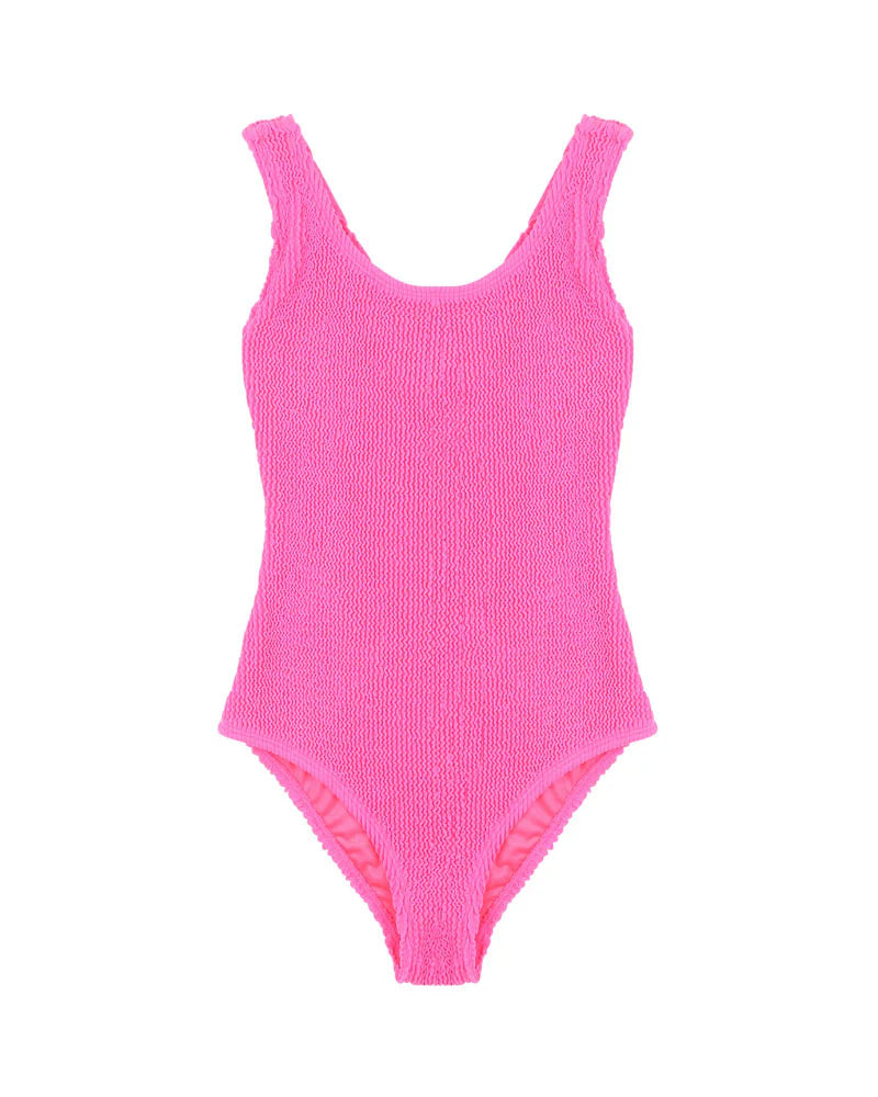Minihaha Coco fluro pink swimsuit