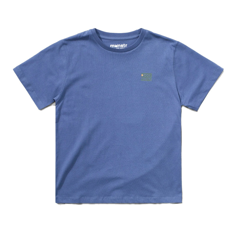 Munster Alps Tee Dk Denim