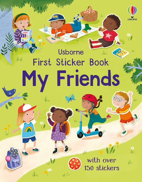 Usborne First Sticker Book - My Friends
