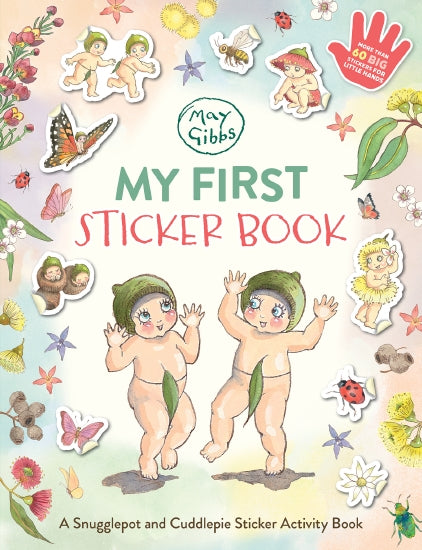 May Gibbs My First Sticker Book - Snugglepot and Cuddlepie