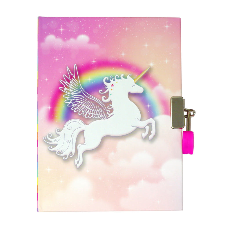 Pink Poppy Unicorn Dreamer Strawberry Scented Diary