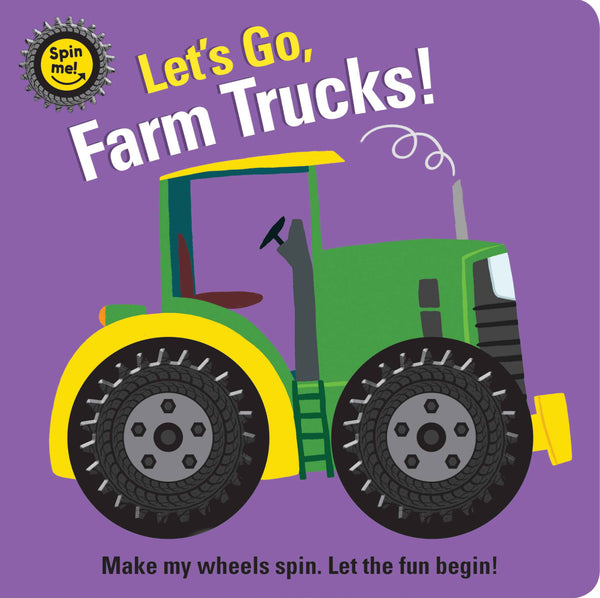 Spin me farm trucks book