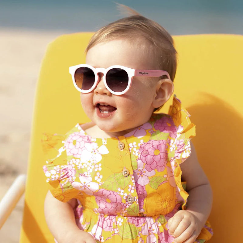 Frankie Ray Sunglasses Pixie pink-stripe