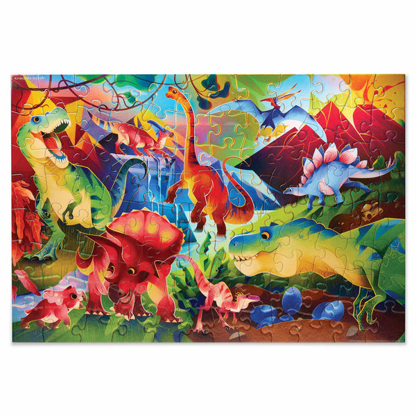 Holographic Puzzle 100pc Dinosaur World
