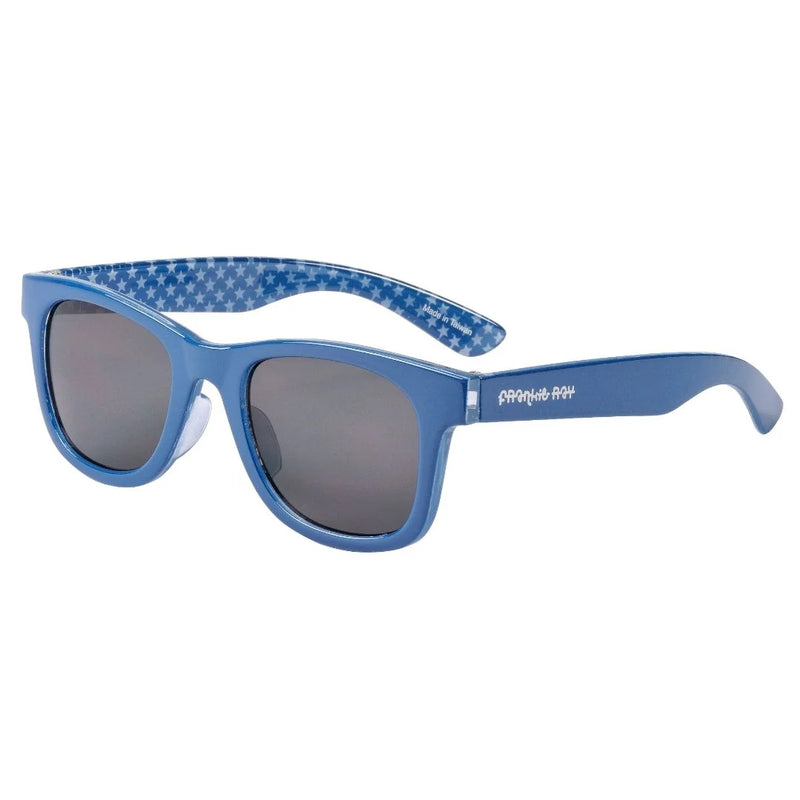 Frankie Ray Sunglasses - Gadget Blue with white star 3+ years