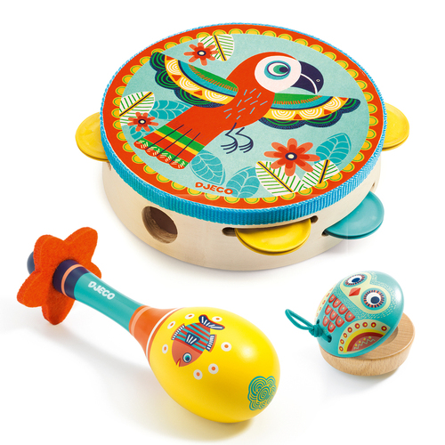 Djeco animambo set of 3 instruments