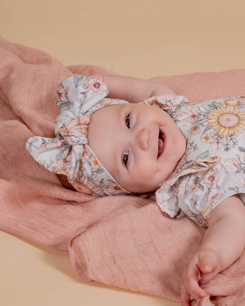 Bebe Abby Print Headband Abby Print in Multi
