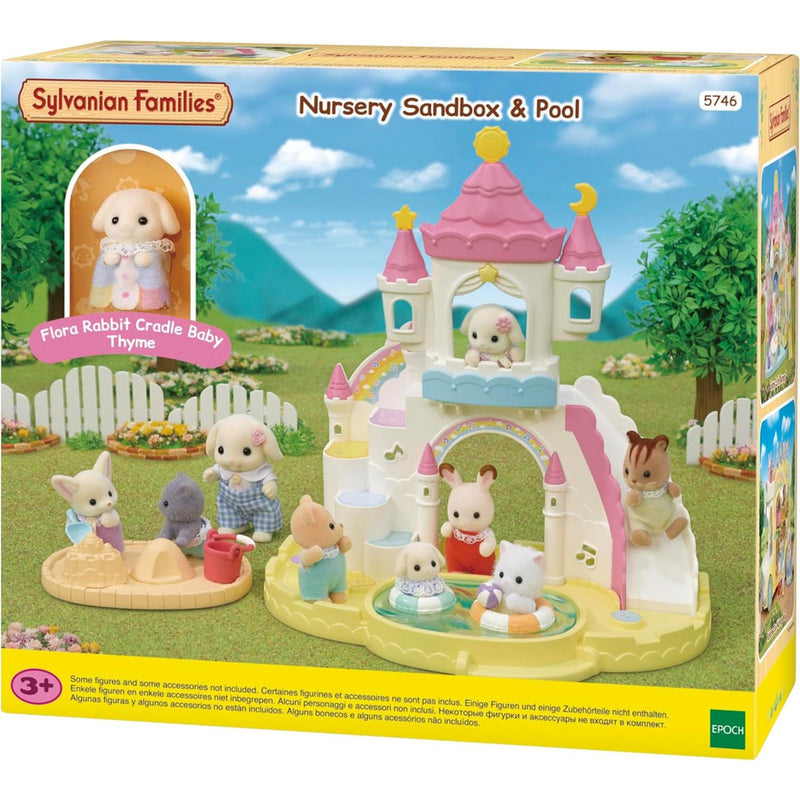 Sylvanian families nursery sandbox & pool