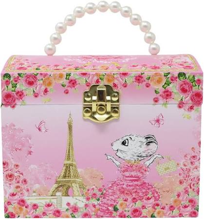 Claris the chicest mouse in Paris musical jewellery box