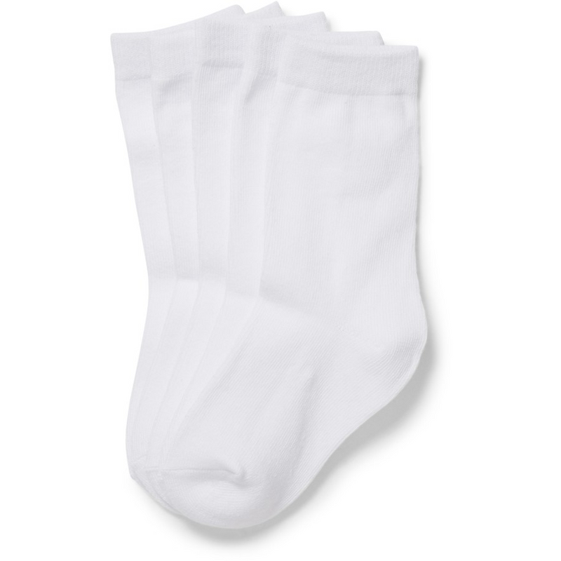 School Socks Plain Crew 3 Pack - Size 13-3